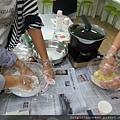 韓國Lexis雷克斯語言中心 Traditional sweets making for chusok (1)