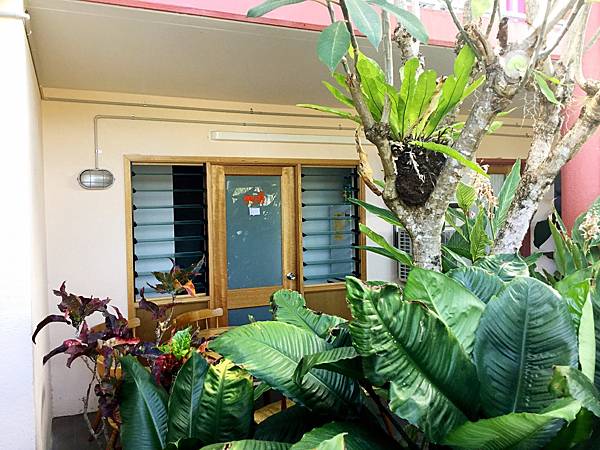 dormitory room with garden view.JPG