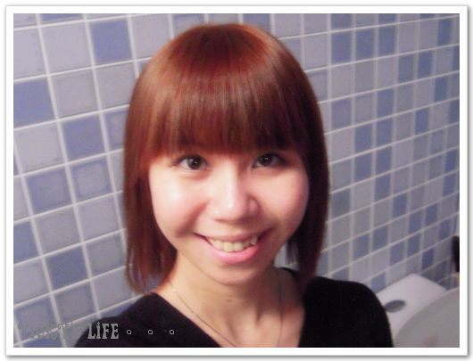新髮型。2009.1.20
