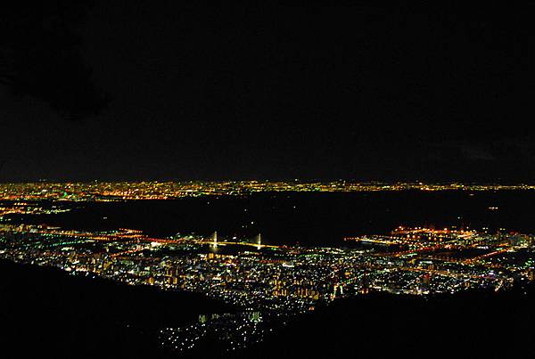 六甲山頂0度夜景