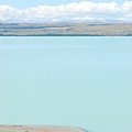 lake Pukaki 冰川水匯成的湖