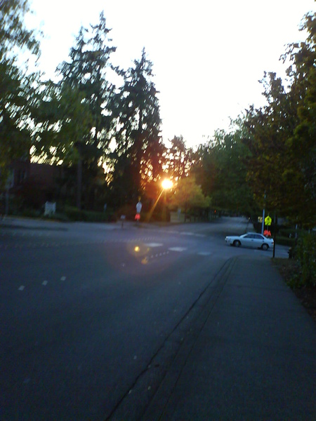 黃昏的街道