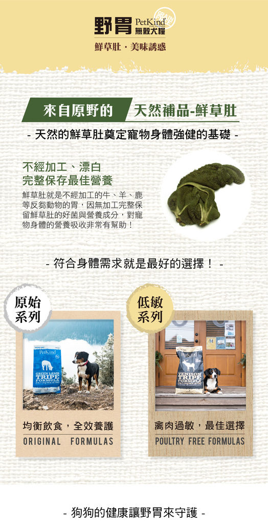 試吃文 野胃 鮮草肚無穀犬糧 Sofydog寵物精品