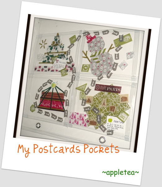 My postcards pockets