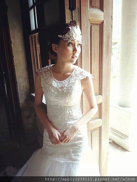 ♡Yu-Wen Chen 新娘白紗編髮造型♡