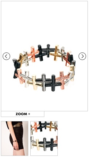 ASOS Cross Stretch Bracelet