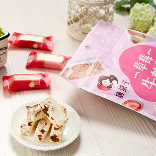 草莓牛軋糖 草莓牛軋糖