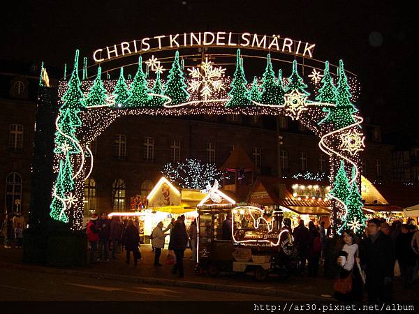 Place Broglie 的聖誕市集