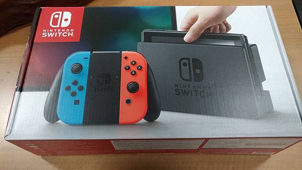 主機開箱 Ns Nintendo Switch 電光紅藍款 卡內的掌機遊戲站 痞客邦