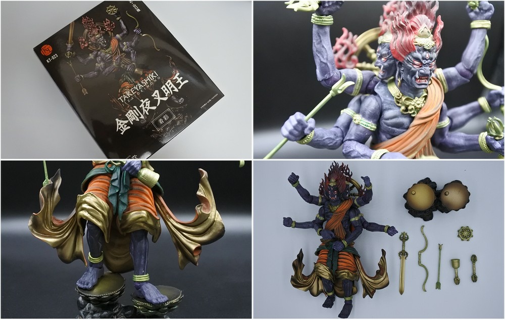 開箱 海洋堂竹谷隆之可動佛像系列 金剛夜叉明王 岡山憨吉的日本遊記 痞客邦