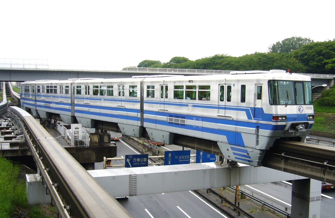 交通資訊 日本九處單軌電車簡介 行駛於都會區的交通系統 岡山憨吉的日本遊記 痞客邦