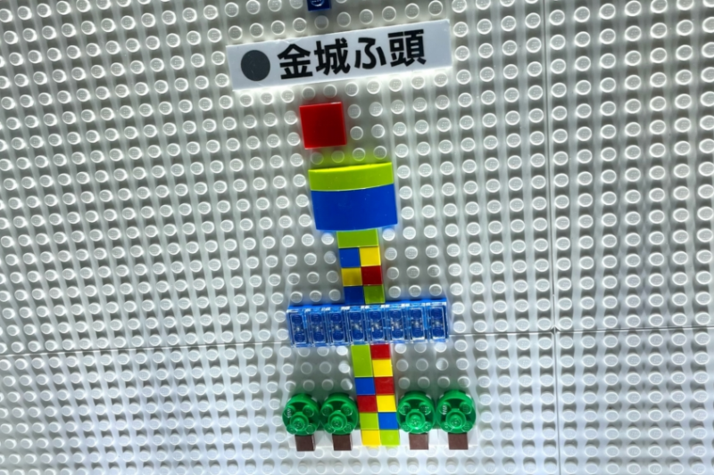 【名古屋】日本首創用樂高積木製作的地鐵路線圖~從樂高積木認識