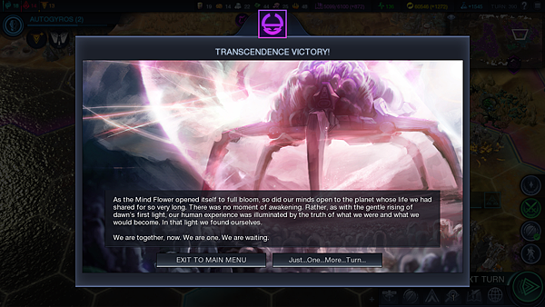 Transcendence vic