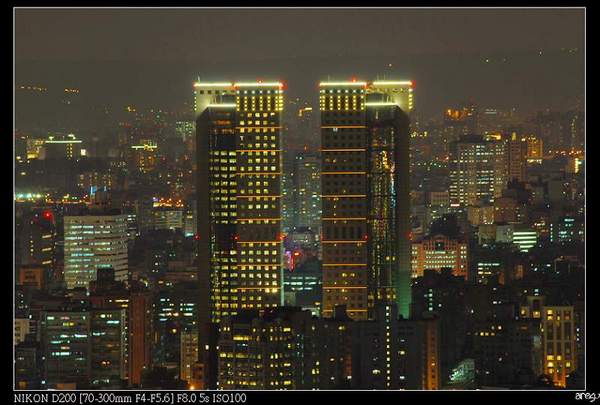 象山頂涼亭-遠望遠東商務旅館