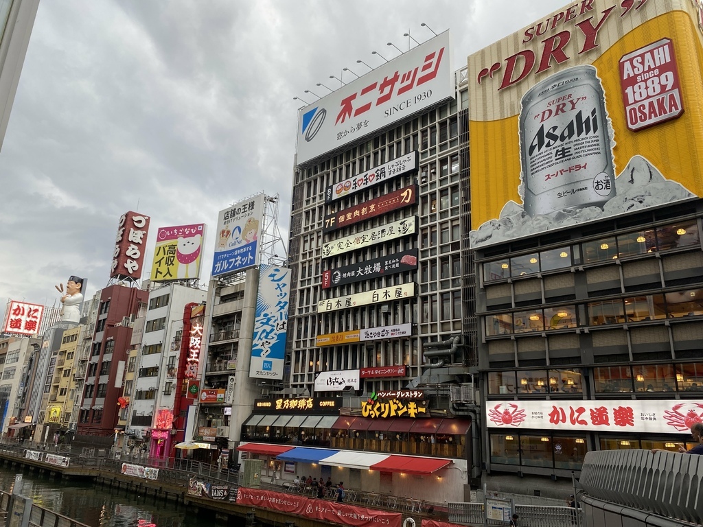 [旅遊]日本大阪難波。7天6夜Day 1--戎橋筋-心齋橋筋