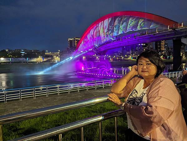 台北市/松山區/彩虹河繽公園/水舞欣賞