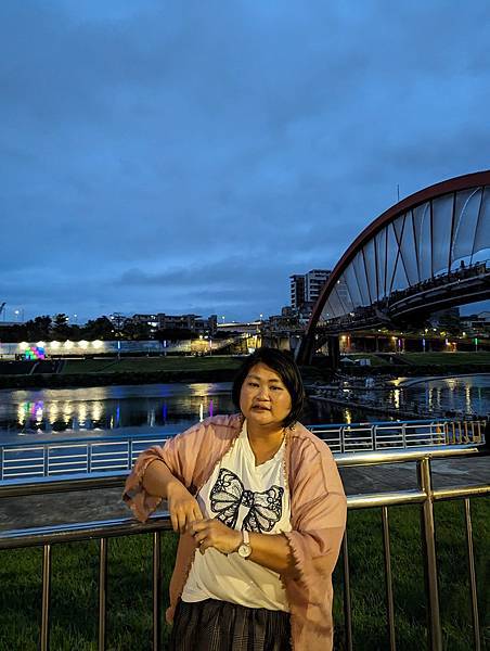 台北市/松山區/彩虹河繽公園/水舞欣賞