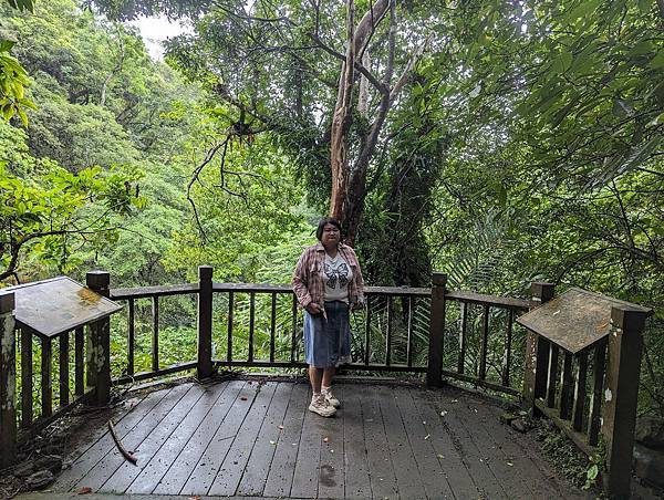 社區旅遊/宜蘭縣/礁溪鄉/五峰旗瀑布/雨中無法往上爬美食街加