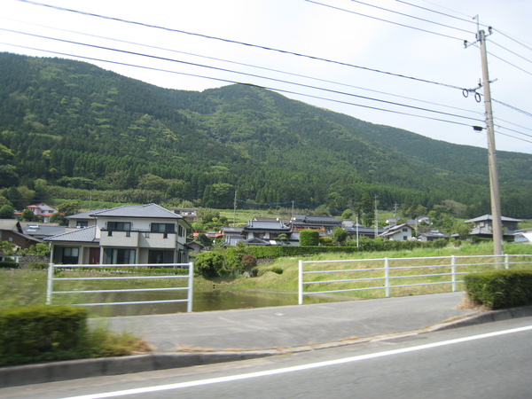 往阿蘇延路景色