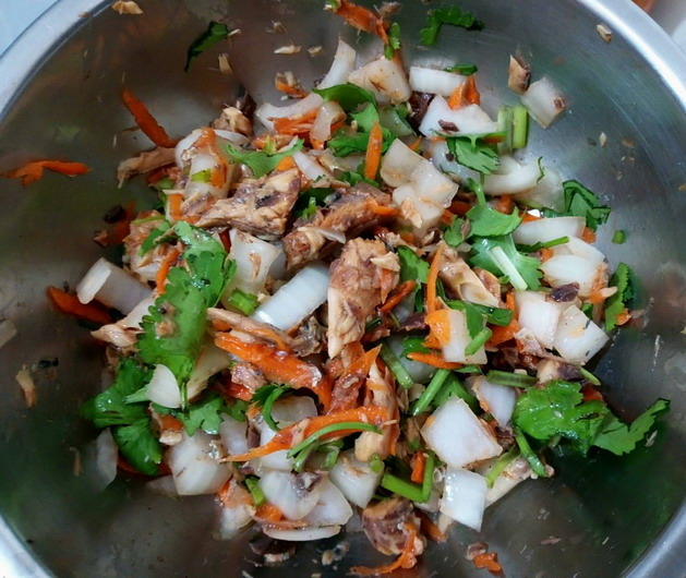 涼拌鯖魚(夏天輕食)