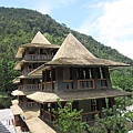 九族制高點的觀山樓，是個漂亮的建築物