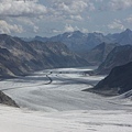 歐洲最長最大的冰河：Aletsch Glacier（阿雷奇冰河）