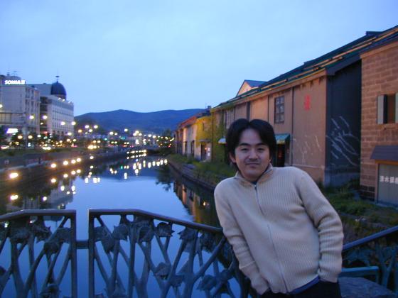 Hiro和小樽運河 1