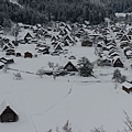 雪中的合掌村真的很特別~~