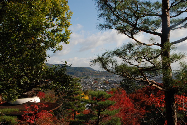 遠看嵐山市區~