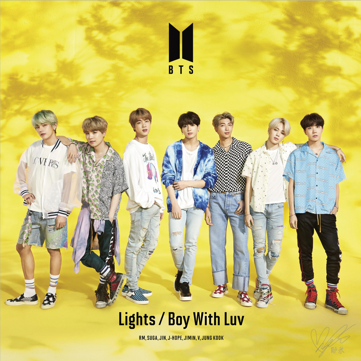 ãBTS Lightsãçåçæå°çµæ