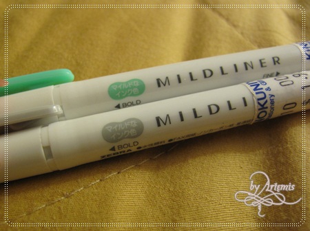 Mildline 雙頭瑩光筆