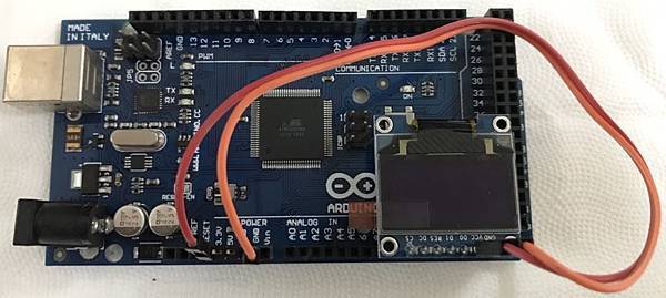 Arduino 0.96吋 OLED 顯示器