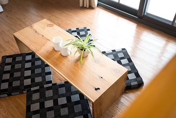 高級檜木手作茶几