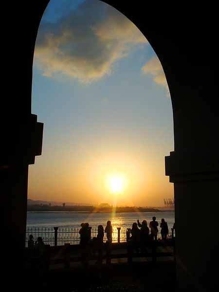 淡水夕陽.JPG 淡水夕陽.JPG