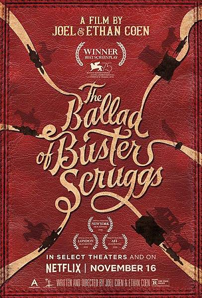 西部老巴的故事 The Ballad of Buster Scruggs /  伊森柯恩 喬柯恩 Ethan Coen, Joel Coen