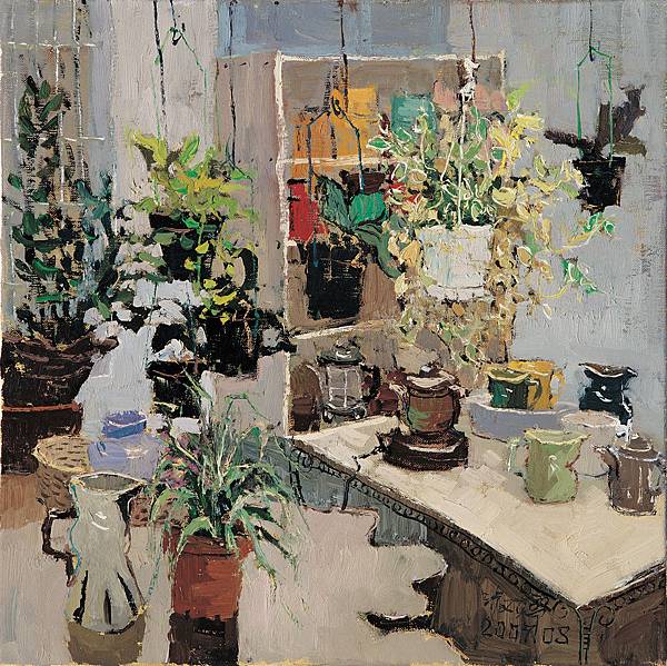 ★2007.08   畫室角落咖啡館   13S (50x50 cm)
