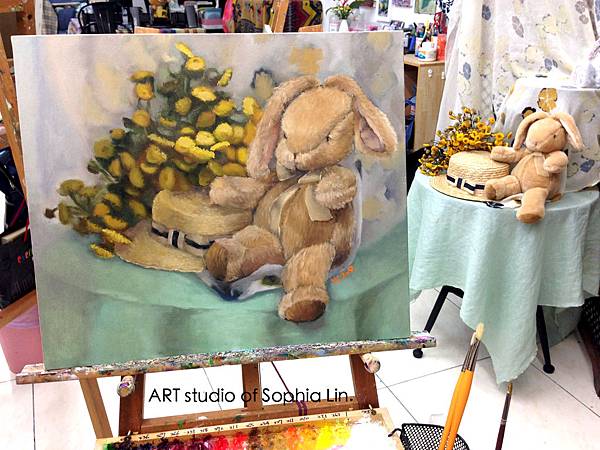 招生中！專業油畫課程 / 現場花卉靜物寫生