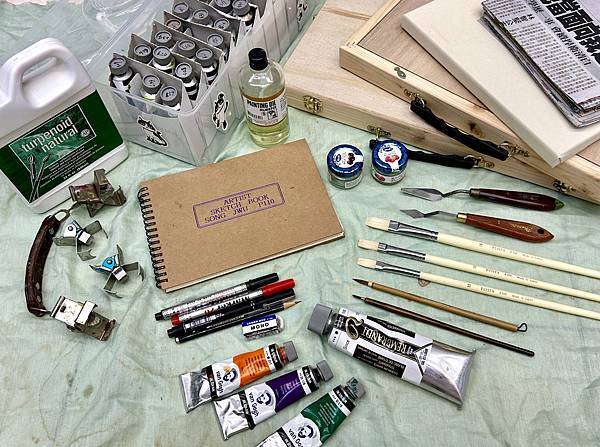 ＊油畫材料準備（進階篇）