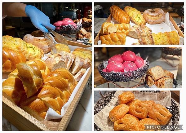 4-3、IMG_6360 台北住宿 台北喜來登 十二廚 早餐 麵包