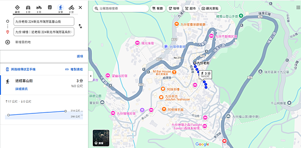 九份住宿推荐｜H&九份缘忆民宿．实住开箱｜走路就到老街+绝美