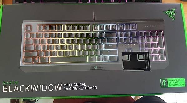 開箱體驗 雷蛇razer Blackwidow 19 黑寡婦 幻彩版綠軸機械式鍵盤 Karakab部落格 痞客邦