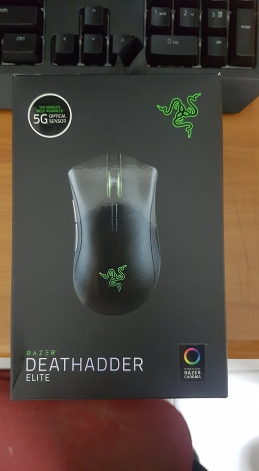 開箱體驗 雷蛇煉獄奎蛇菁英版razer Deathadder Essential Karakab部落格 痞客邦