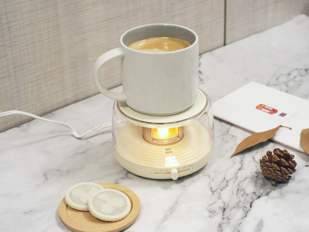 [SOTHING 向物] 向物氛圍恆溫暖杯墊，質感燭光加熱杯
