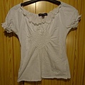 送- 白色愛心T shirt size M
