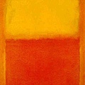 Mark Rothko 橘與黃