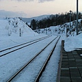 美馬牛駅等車