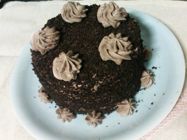 黑森林蛋糕♥Black Forest Cake