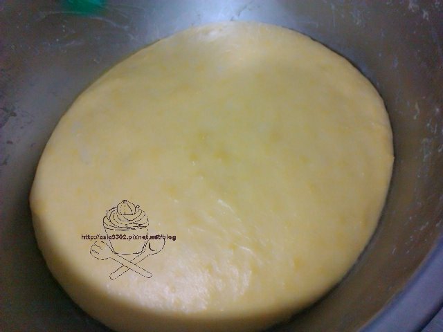 egg butter dough 6