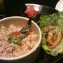 【食事】 炙燒鰻魚手捲&小懷石的鮭魚季飯