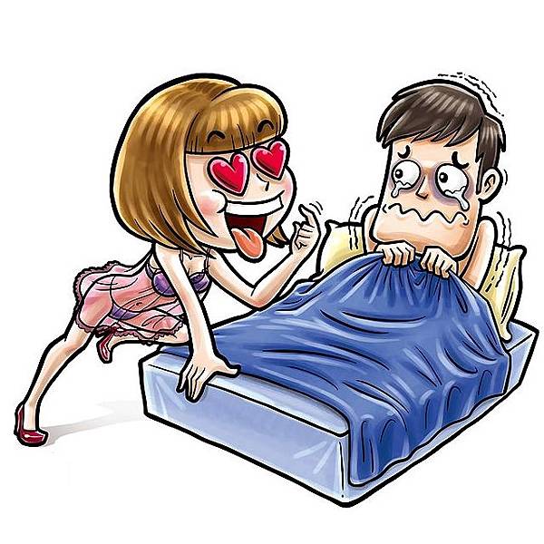 長期被老婆強迫繳械的痛苦性行為